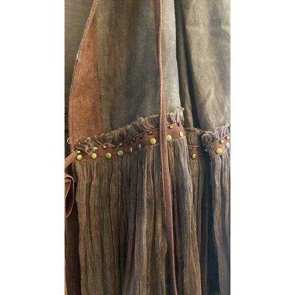 Nigel Preston‎ Duster Jacket Festival Boho Western Whimsigoth Indie Designer - Picture 4 of 12